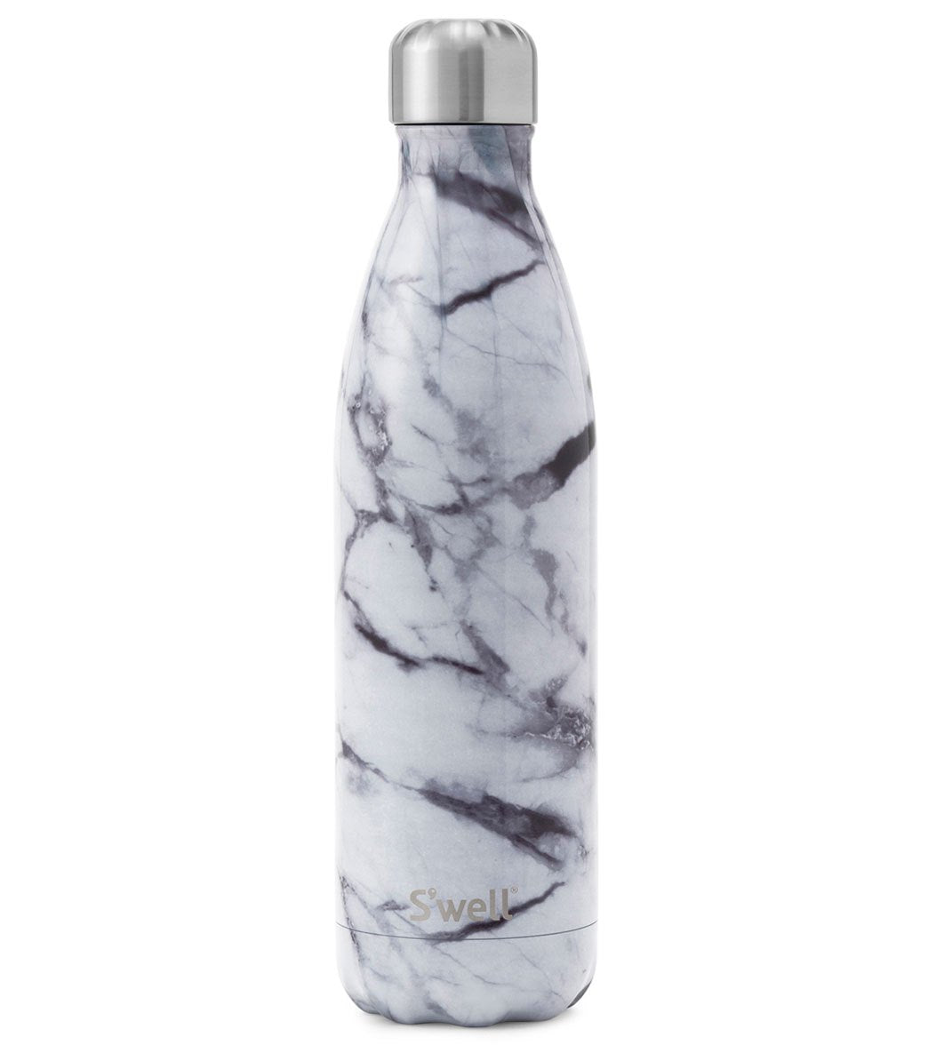 S'well 25oz Stainless Steel Water Bottle White Marble