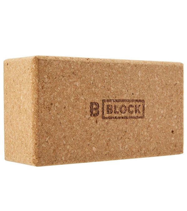 B Yoga Cork Block 3"