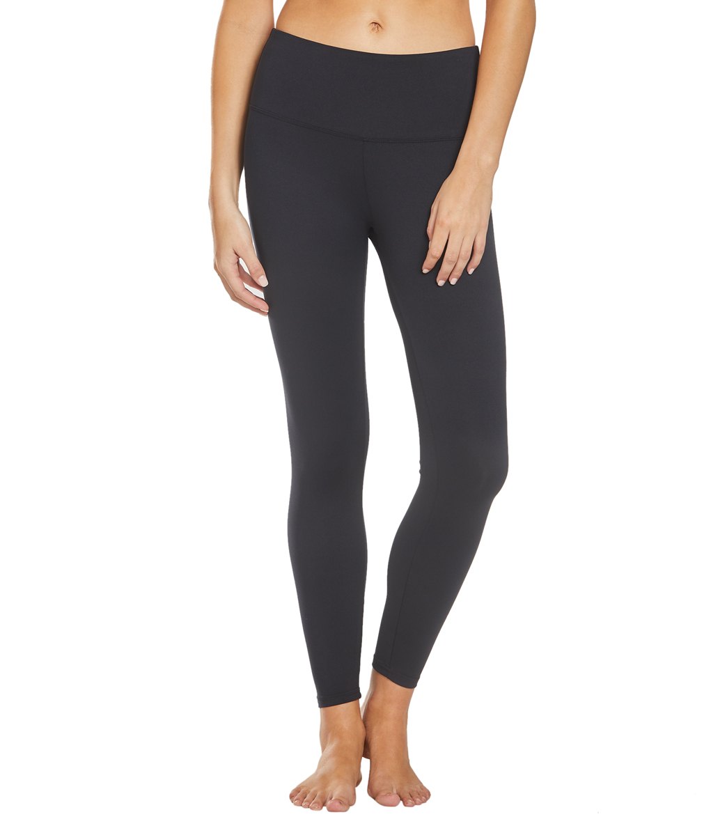 Balance Collection High Waist Black Yoga Pants Womens Size XL 16-18 NEW  MSRP $89