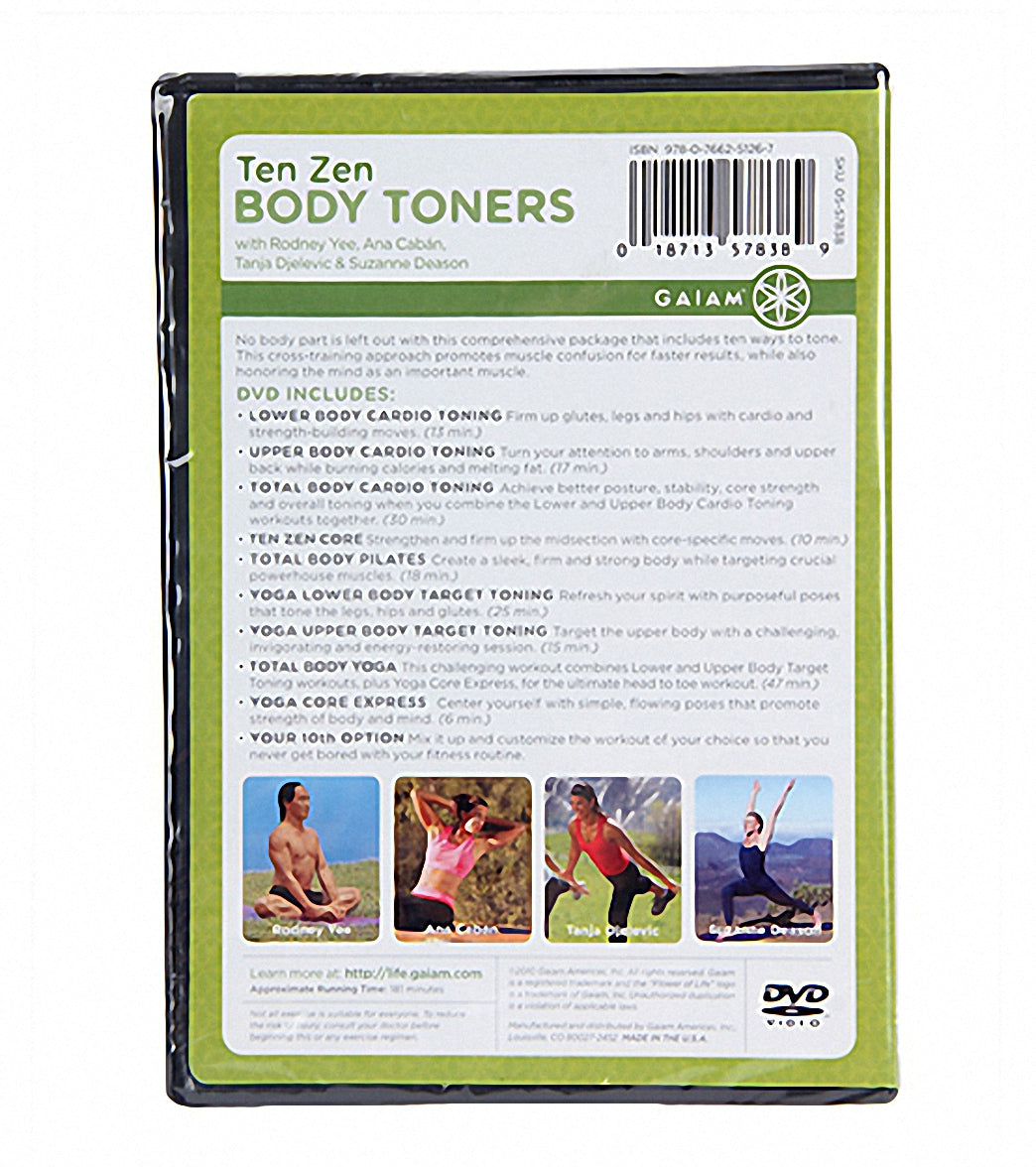 Gaiam Ten Zen Body Toners DVD at