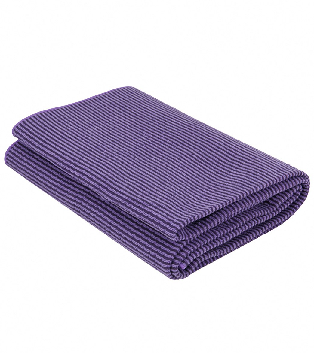 Blue Non-Slip Microfiber Hot Yoga Towel with Carry Bag - Hobby Monsters