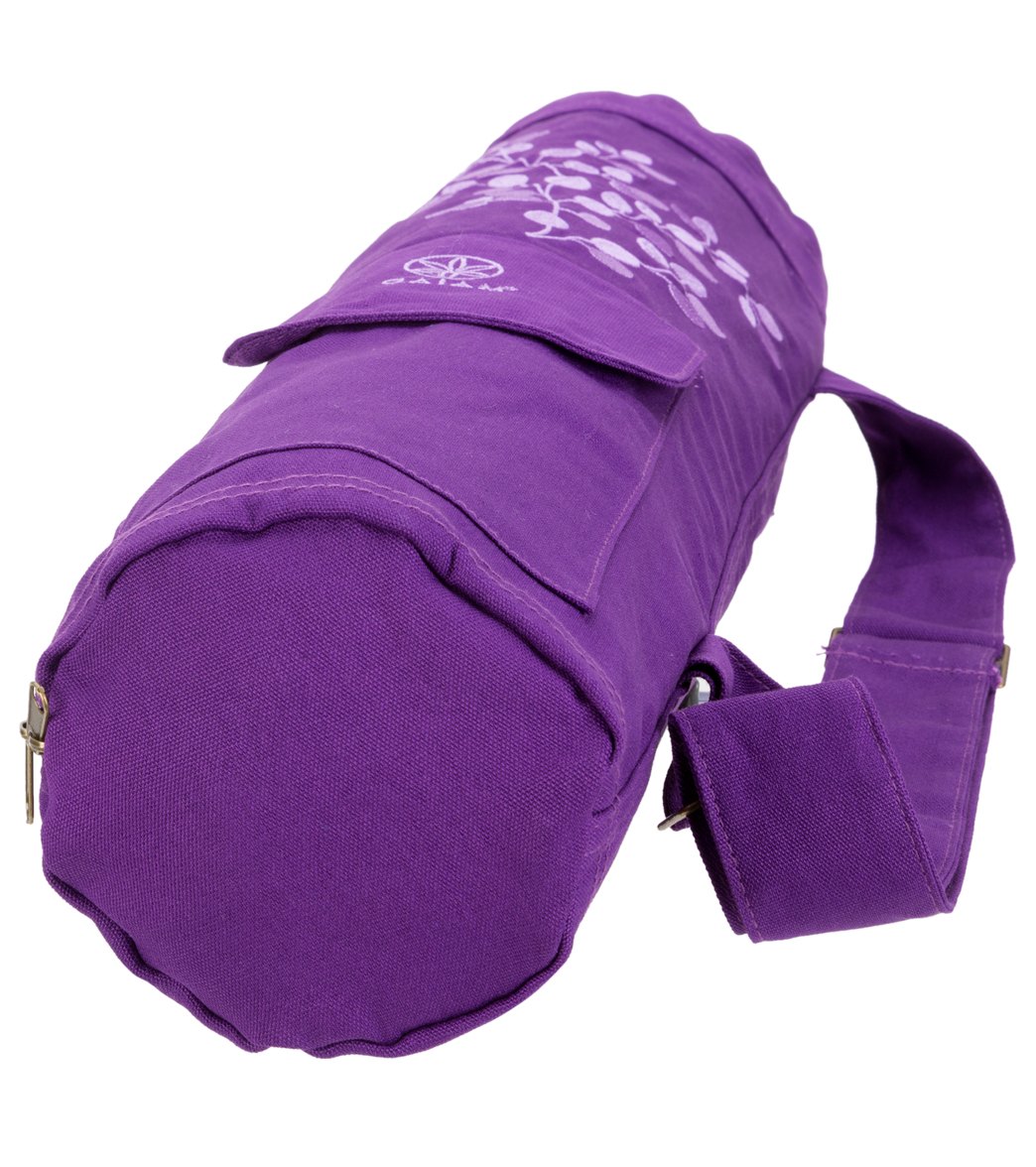 Gaiam Spring Violet Yoga Mat Bag at
