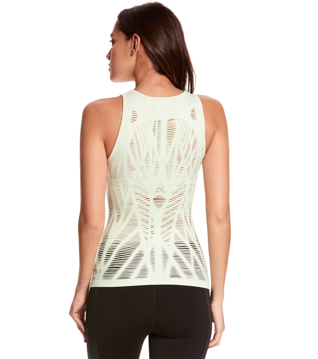Alo Yoga Vixen Fitted Yoga Tank Top at YogaOutlet Free