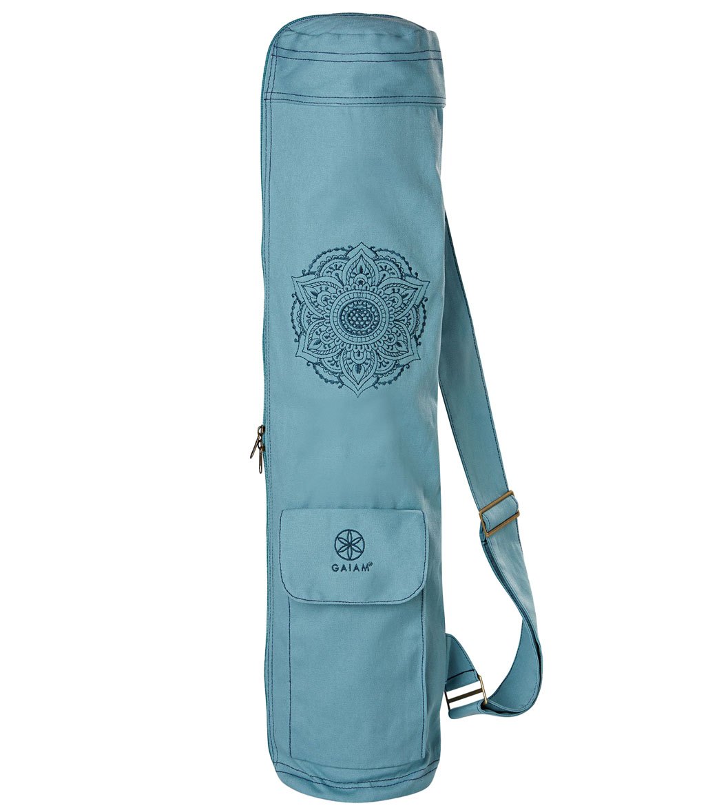 Gaiam Niagara Embroidered Cargo Yoga Mat Bags at