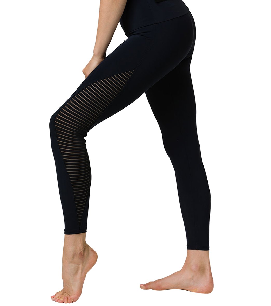 Onzie Shape Mesh 7/8 Yoga Leggings at YogaOutlet.com - Free Shipping –