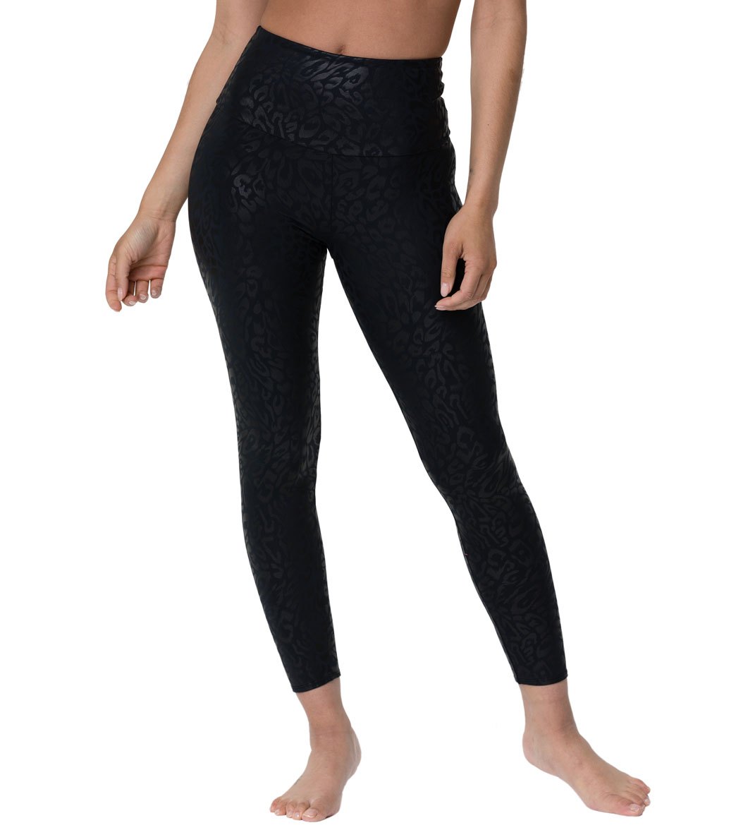 Onzie Printed Foil 7/8 Yoga Leggings