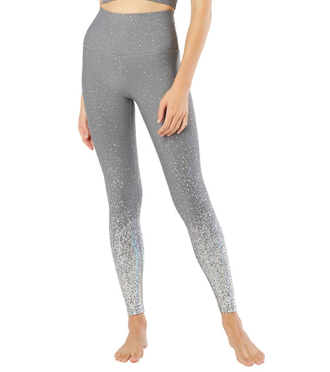 Beyond Yoga Alloy Ombre High Waisted Midi Legging in Brazen Blush & Rose  Gold Speckle