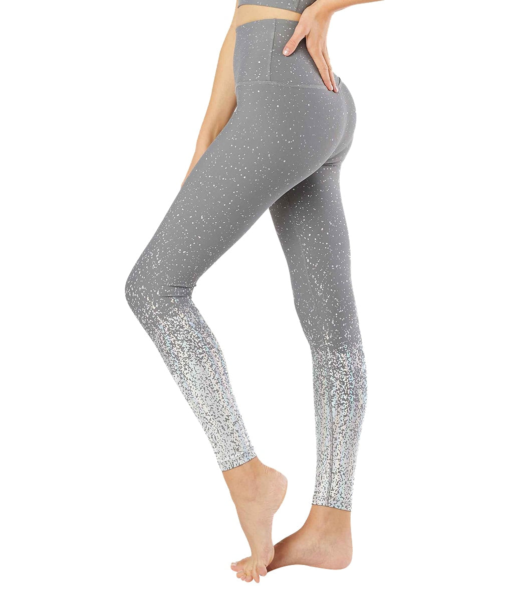 Beyond Yoga Alloy Ombre High Waisted Midi Legging Brazen Blush R