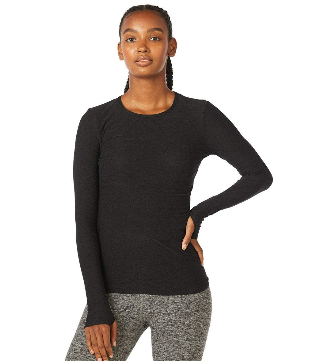 Beyond Yoga Featherweight Spacedye Classic Crew Pullover at   - Free Shipping