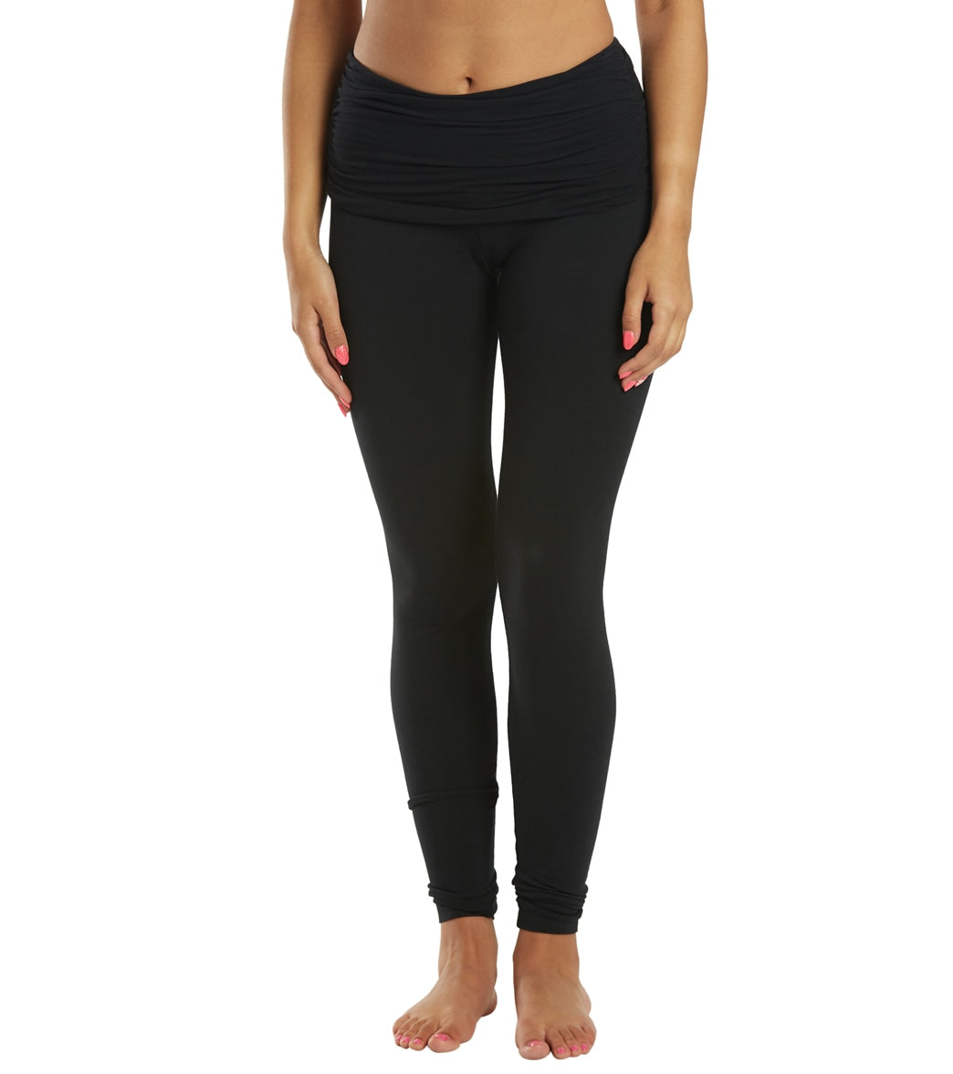 Hard Tail Scrunchy Waistband Ankle Leggings at