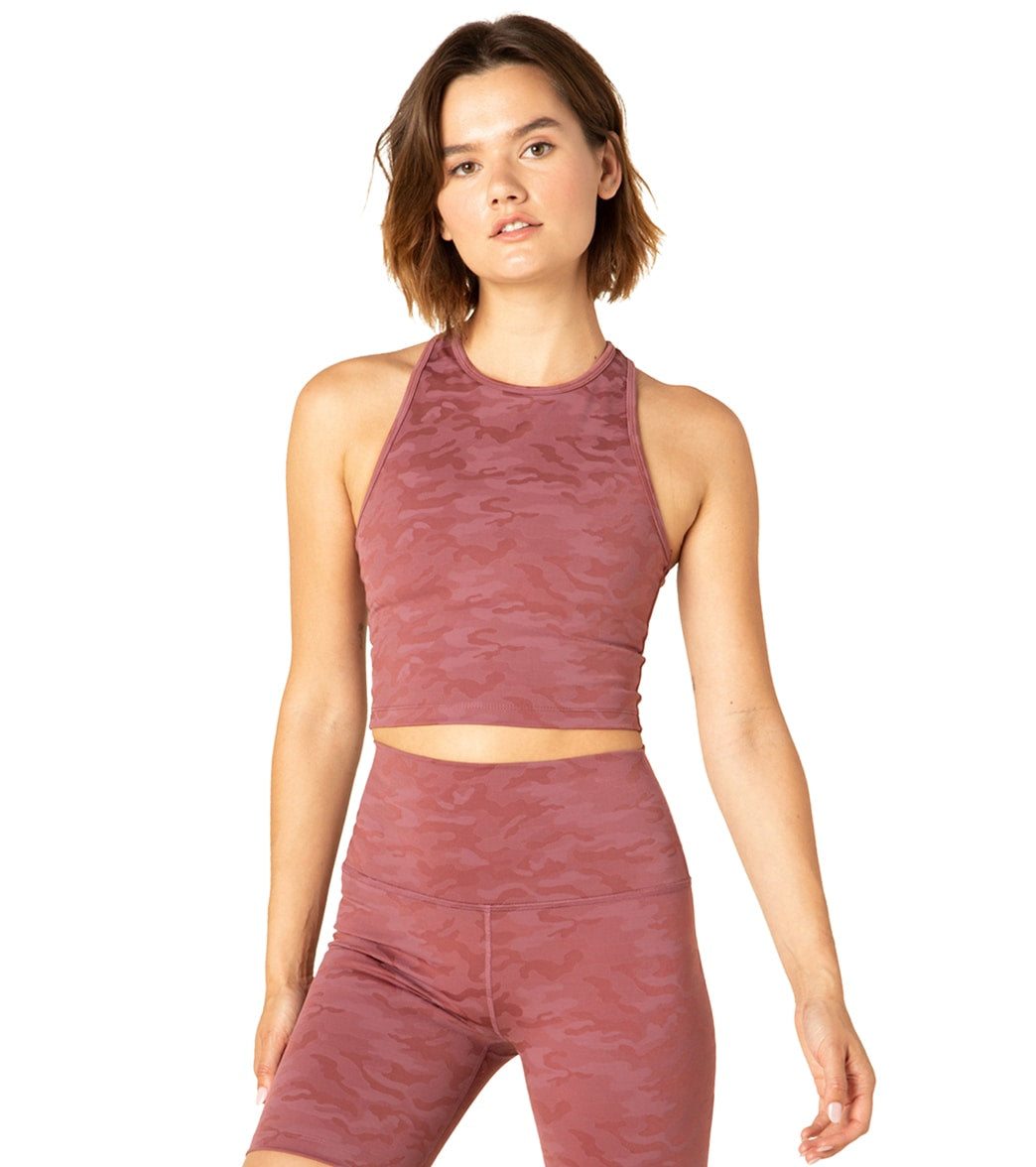Beyond yoga sales studio cropped tank