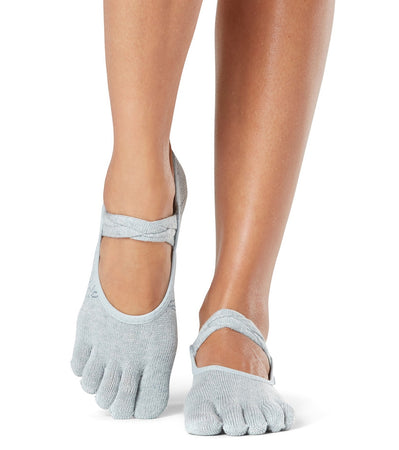 Toesox Organic Mia Grip Full Toe Socks at