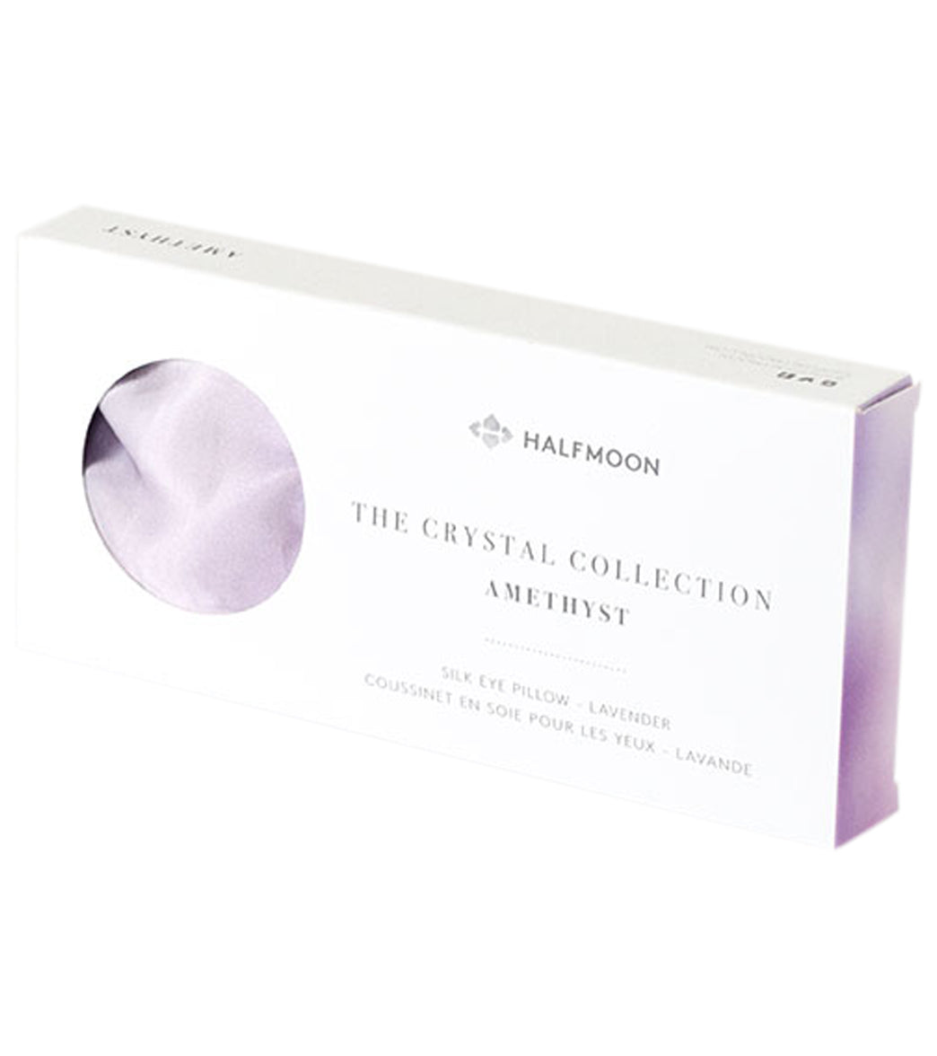 Halfmoon Crystal Collection Silk Eye Pillow at