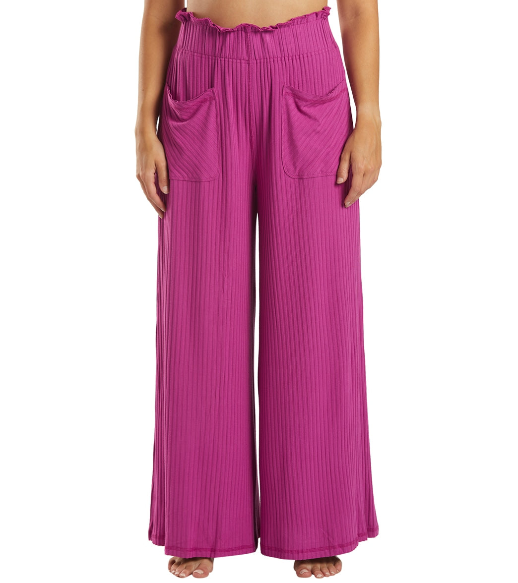Free People Blissed Out Wide Leg at YogaOutlet.com - Free Shipping