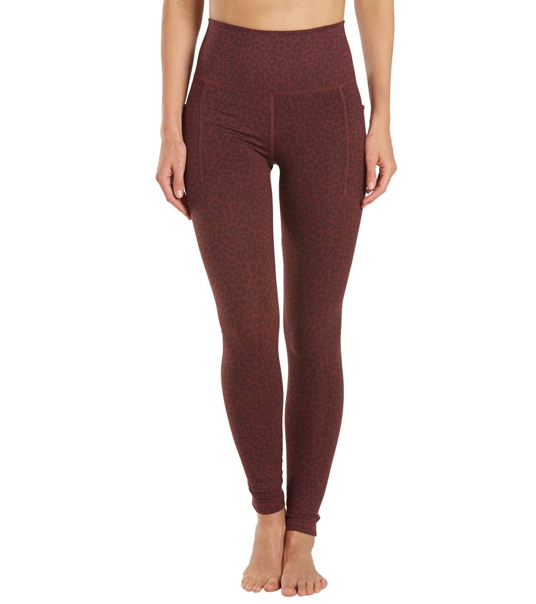 Everyday Yoga Uphold Cheetah High Waisted Leggings With Pockets 28 at  YogaOutlet.com –