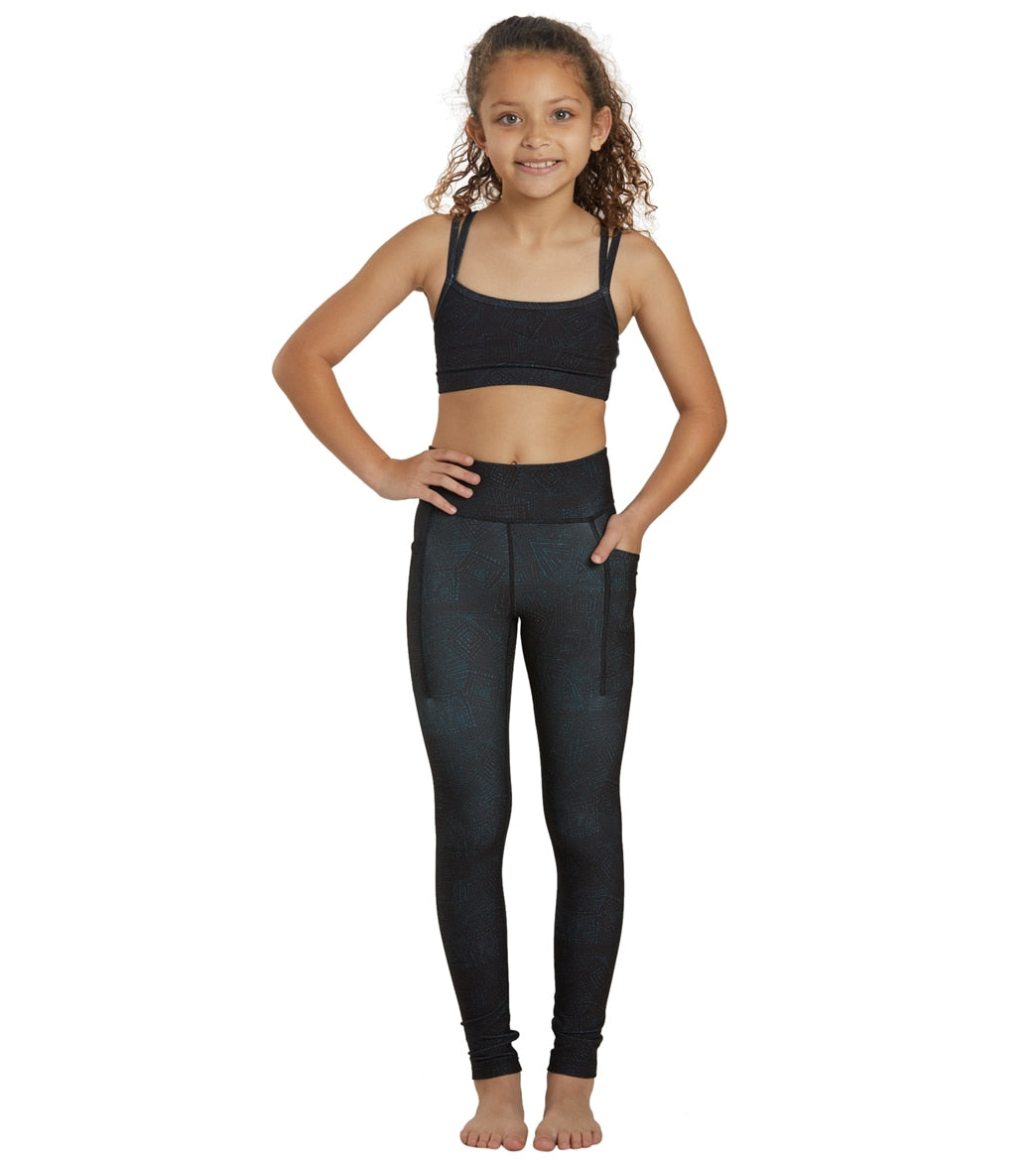 Everyday Yoga Girls Uphold Tribe High Waisted Leggings With Pockets 24.5  at YogaOutlet.com –