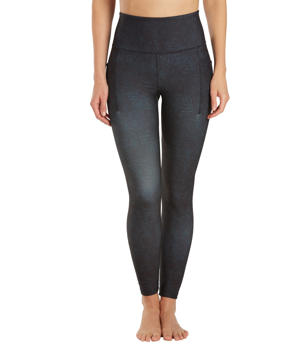 Everyday Yoga Uphold Tribe High Waisted 7/8 Leggings With Pockets