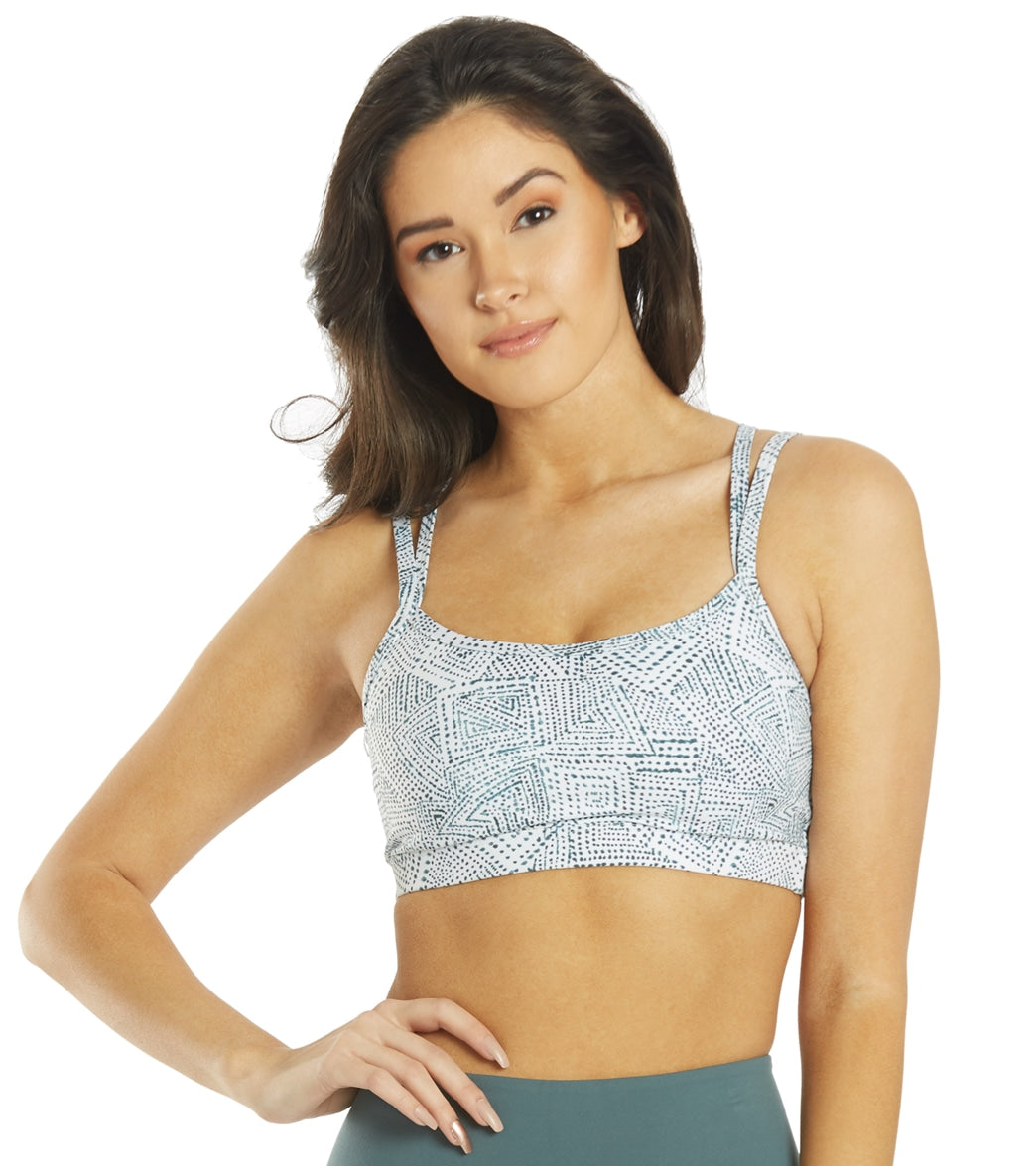 Everyday Yoga Radiant Cheetah Strappy Back Sports Bra