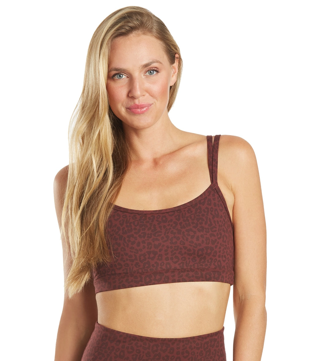 Everyday Yoga Wholesome Cheetah Sports Bra at YogaOutlet.com –