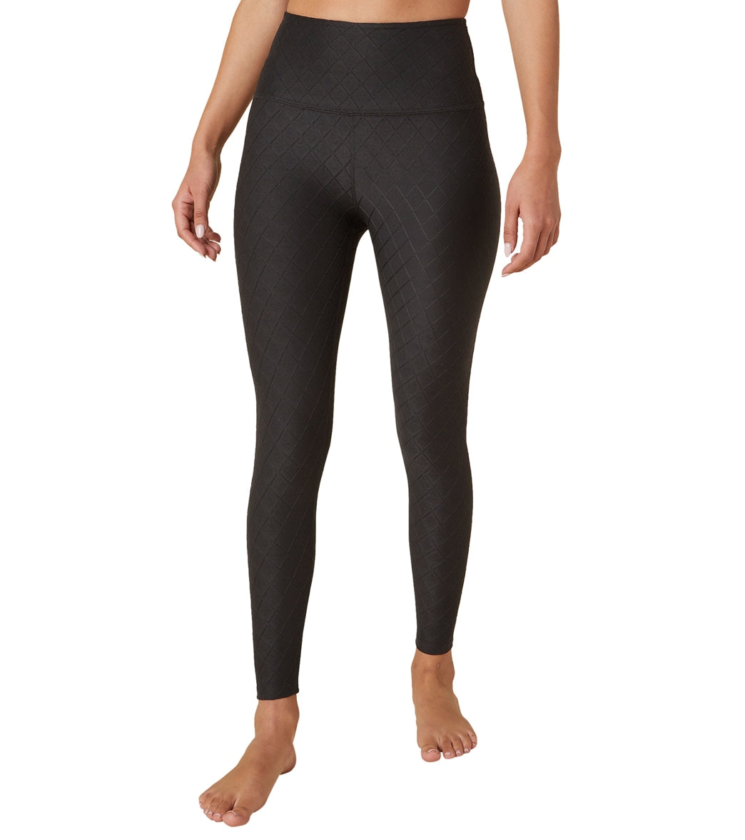 Beyond Yoga Quilted High Waisted Midi Legging at