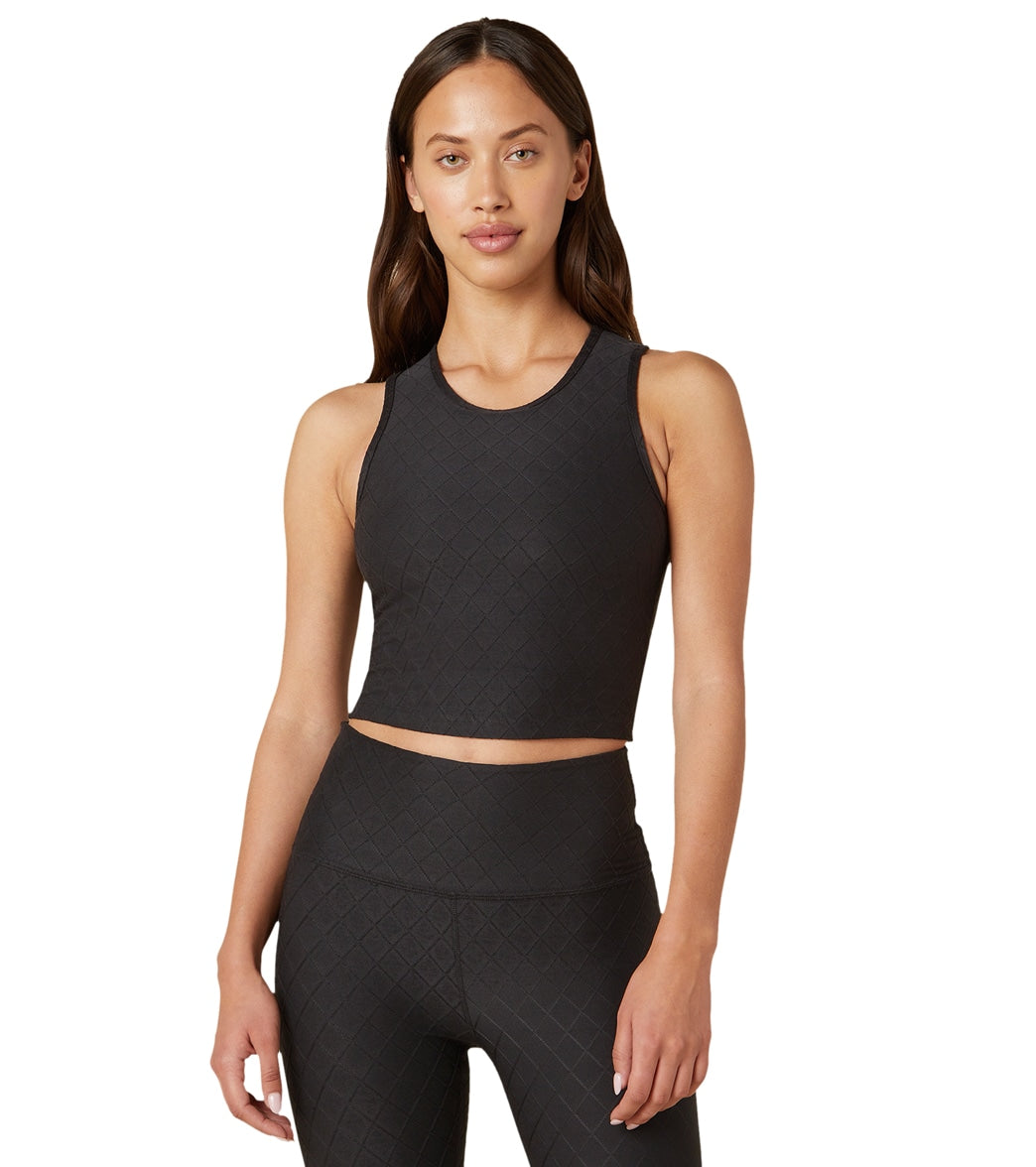 Beyond Yoga Quilted Cropped Tank