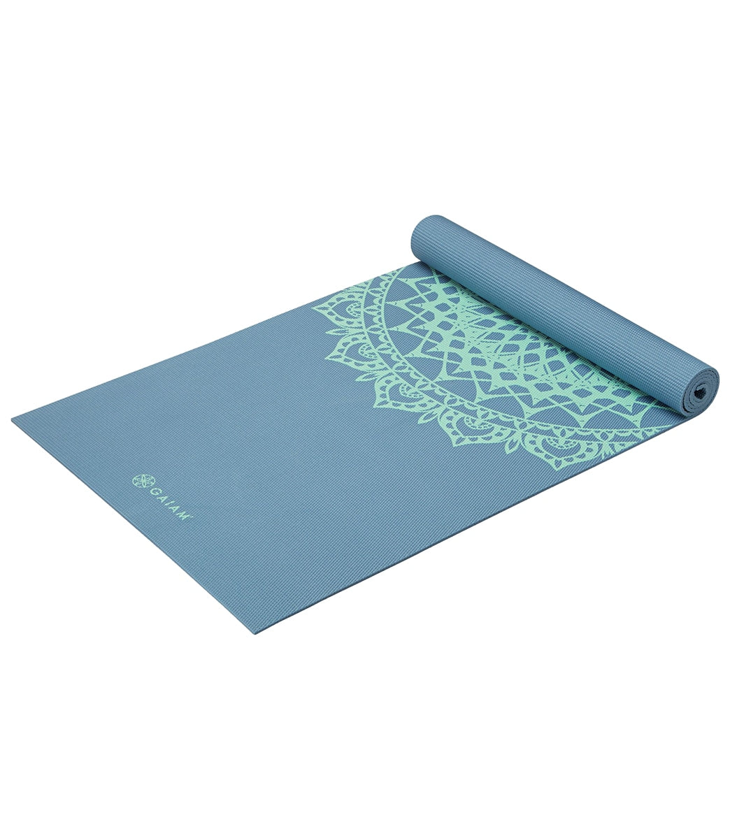 Gaiam Essential Support Yoga Mat 5mm Ocean Emerald - Gaiam
