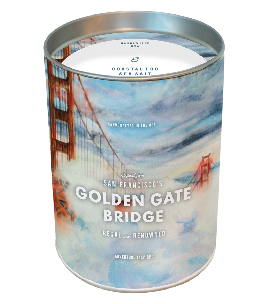 Ethics Supply Co. Golden Gate Bridge Candle