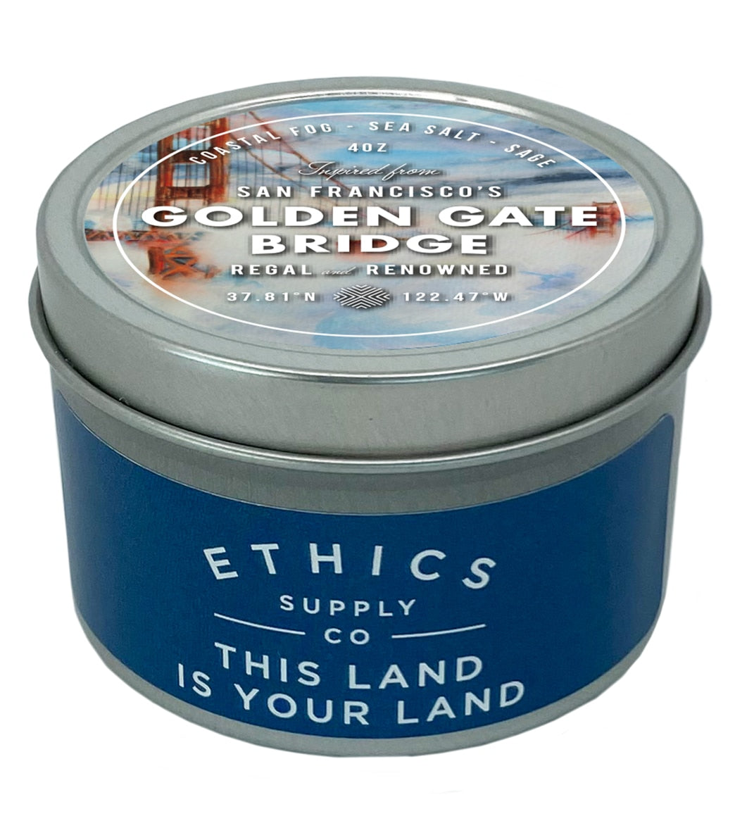 Ethics Supply Co. Golden Gate Bridge Candle - Thumbnail 3