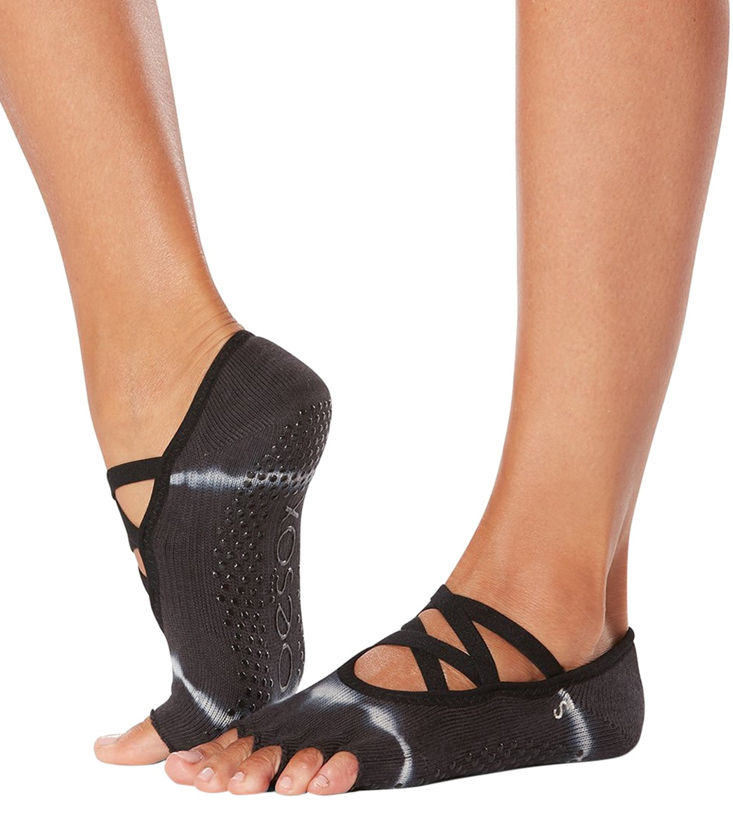 Yoga Socks Grip Full Toe Elle - Natural