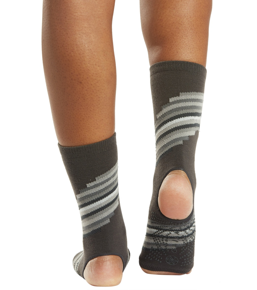 Gaiam Grippy Yoga Ankle Socks at