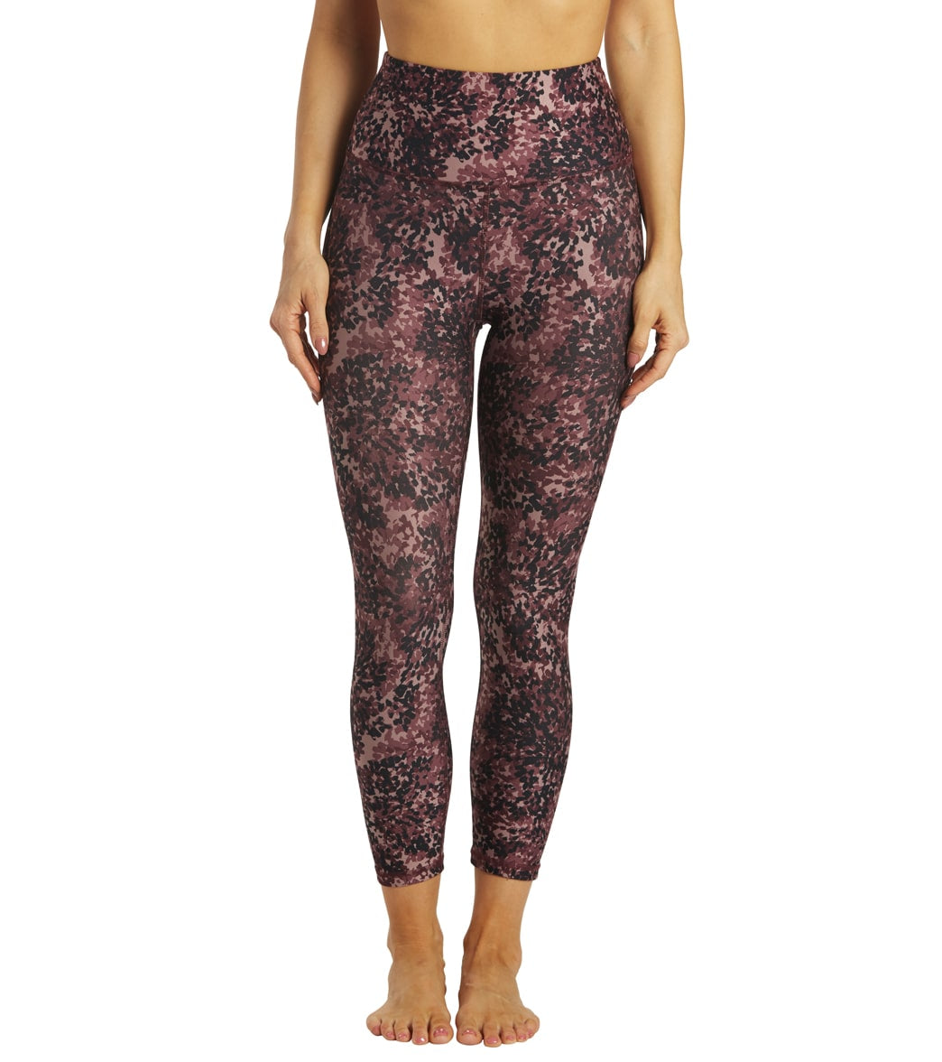 Balance Collection Printed Contender 22 High Waisted Yoga Capris at