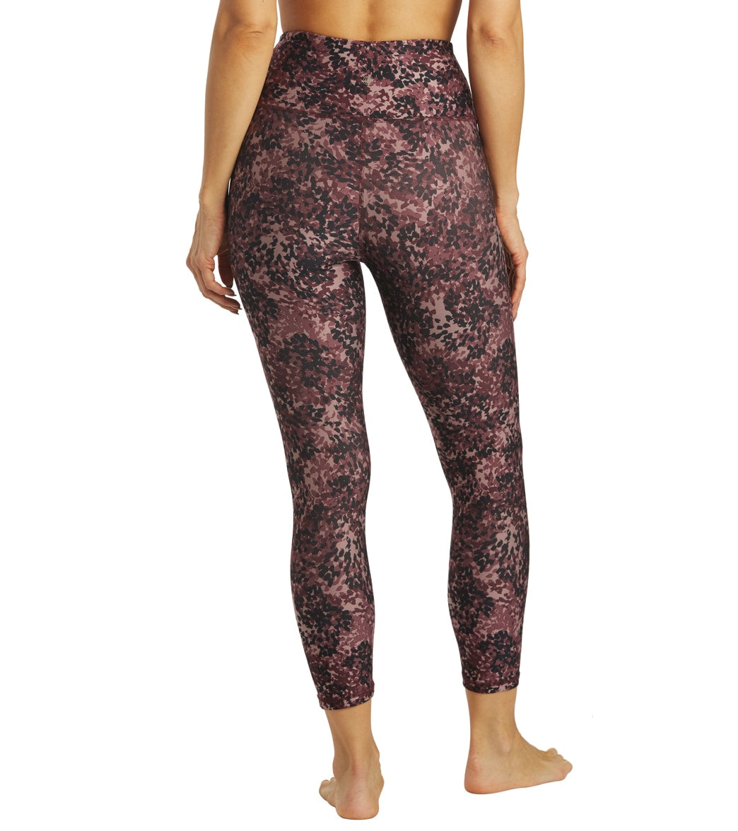 Balance Collection Printed Contender 22 High Waisted Yoga Capris at