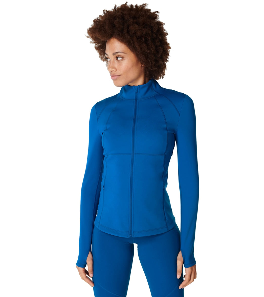 Sweaty Betty Power Boost Workout Zip Up at YogaOutlet.com - Free Shipping –
