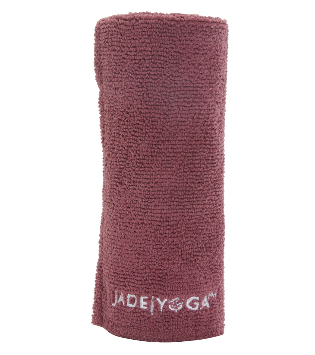 Jade Yoga Microfiber Hand Towel 24 Raspberry