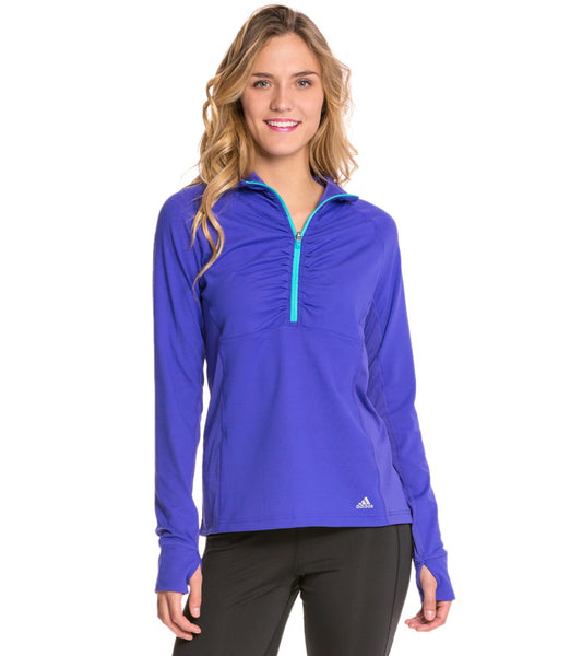 Adidas Women's Ultimate Running Half Zip at