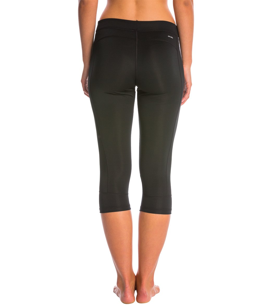 adidas Women's CLIMALITE 3/4 Capri Mid-Rise Workout Leggings (Lots of  Sizes) $15.95 Shipped (Or Cheaper If You Buy 2)